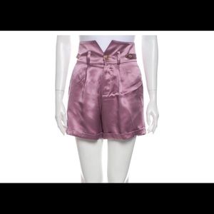 Fleur du mal satin shorts